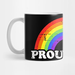 Proud Ally Rainbow Lgbt Pride Month For Men Women Mug